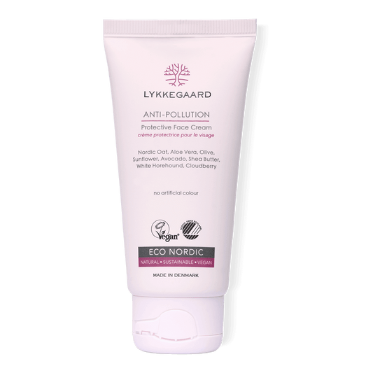Anti-pollution protective face cream