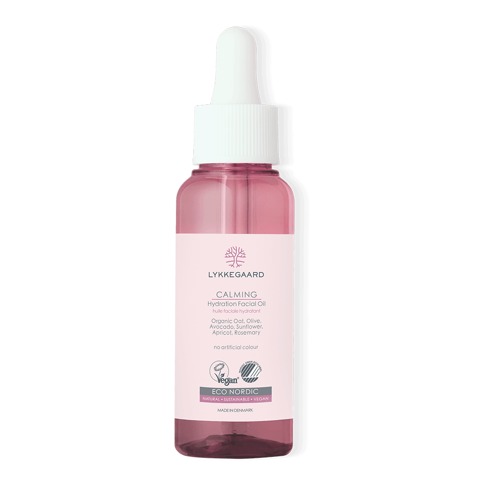 Calming hydratation facial oil